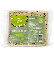 Tofu bio cu verdeturi, 200g Soyavit