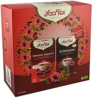 Oferta 1 x Ceai bio Sprijin Imunitar, 17 pliculete x 1.8g (30.6g) + 1x ceai bio echinacea, 17 pliculete 30.6g