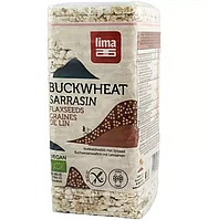 Vafe bio din hrisca si seminte de in, 130g Lima