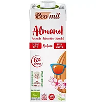 Bautura bio natur de migdale, fara zahar, 1000ml Ecomil