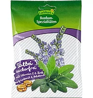 Dropsuri cu salvie, fara zahar, 50g Liebhart's
