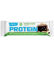 Baton proteic cu ciocolata si alune, 60g Max Sport