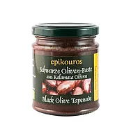 Pasta tapenade din masline Kalamata negre, bio, 190g Epikouros