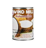 Lapte de cocos, 400ml Wind Mill
