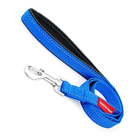 Lesa pentru caini, cu maner captusit, 15mm x 1.2m, max.30kg, Albastru, Ropet