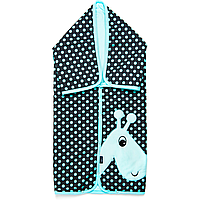 Paturica multifunctionala cu broderie Girafa Womar Zaffiro AN-OWZF-04GR B3406417