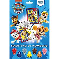 Set Pictura pe numere, 7 culori acuarela si 1 pensula Paw Patrol Alligator AB3294PWNU E355174