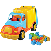 Camion pentru gunoi 48 cm cu 38 piese constructie Ucar Toys UC86 B39016914
