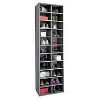 Pantofar cu rafturi, 184 cm inaltime x 54 cm latime x 34 cm adancime, capacitate mare incaltaminte , culoare