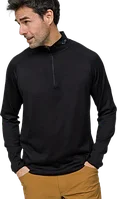 BORA - Pulover merino cu fermoar 1 4 - 100% lana merino XL