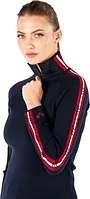 ASYA - Pulover dama - 100% Lana Merino Bleumarin, M