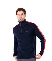NOYAN - Pulover Barbati - 100% Lana Merino XL, Bleumarin