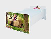 Patut Copii Masha Si Ursul Mic 2-8 Ani Simplu Cu Saltea Inclusa 140x70 Cmg43805476880641