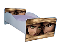 Pat Rapunzel Cu Protectie 160x80 Saltea SafeNest, Fara Sertar Ptv2176