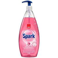 Detergent vase cu pompita Sano Spark Migdale, 1 litru