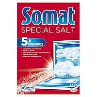 Sare pentru masina de spalat vase Somat 5 x Performance Special Salt, 1.5 kg