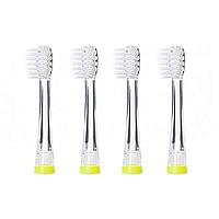 Set 4 Capete de rezerva pentru periuta KidzSonic, 3 - 6 ani, Brush Baby