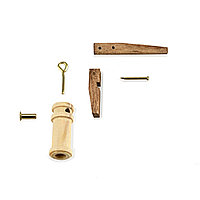 Set 2 pompe simple din lemn pentru navomodele, 15mm, Amati