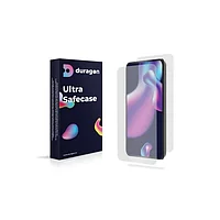 Set folie silicon Duragon, compatibila cu Huawei P20 Lite, antibacterian, protectie fata si spate