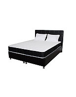 Saltea cu arcuri superortopedica lux luna 140x190x20 cm, plasa de arcuri tip bonnell, saltsib, plus 2 perne