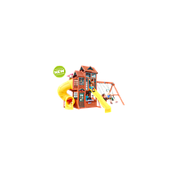 Complex de joaca din lemn Canyon Ridge Kidkraft