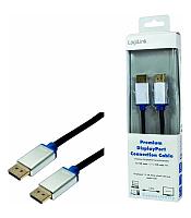 Cablu DisplayPort v1.2 1.5m tata-tata 4K negru LOGILINK BDPM15