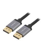 Cablu DisplayPort v1.2 HDCP v1.3 1m tata-tata negru LOGILINK CDA0100