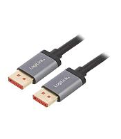 Cablu DisplayPort v1.4 HDCP v2.2 tata-tata 1m negru LOGILINK CDA0104