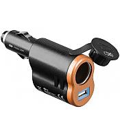 Adaptor bricheta masina 2in1 6A USB 1A Goobay