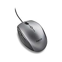 Mouse optic cu fir NGS Moth Gray 1600dpi silent click adaptor USB-C