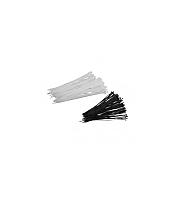 Coliere plastic Fasete legatura UV rezistente albe 3.6x300mm 100buc
