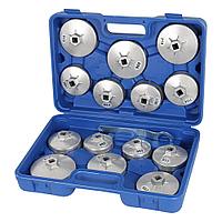 Trusa cu 14 buc. chei auto din aluminiu pentru indepartare / scoatere filtru de ulei de tip cupa 901-915