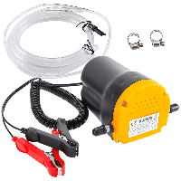 Pompa electrica scos / transfer lichide Ulei motor si Combustibil auto, MaxTech®, 12V, 80W, debit 250L pe ora,