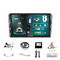 Navigatie Audi A3 ( 2003 - 2013 ) dedicata Android 13 si Carplay, MaxTech®, ecran de 9&apos;&apos; IPS, 4 GB