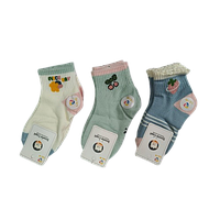 Set x3 Sosete Copii 1-4 Ani BT-221 D1