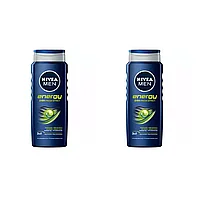 Set 2x Gel de dus Nivea Men Energy, 250ml