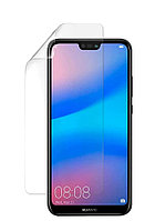 Set folii de protectie Mate, pentru Huawei P20 lite 2019, fata si spate, Anti-Amprenta, din silicon