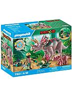 Playmobil Triceratops Family (71821)