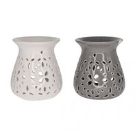 Difuzor Ceramic pentru Lumânări și Ceară Parfumată cu Model Floral