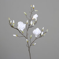Magnolie Artificială Cu Floare Și Boboci, 97 cm