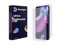 Set folie silicon Duragon, compatibila cu Samsung Z3 Corporate, antibacterian, protectie fata si spate