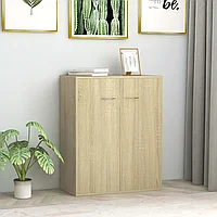 Dulap, stejar Sonoma, 60 x 30 x 75 cm, lemn prelucrat