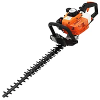 Mașină de tuns gard viu, benzină, portocaliu și negru, 722 mm