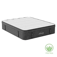 Saltea Luxury pakoworld arc buzunar + spumă gel cu memorie + latex aloe vera 34-36cm 160x200cm