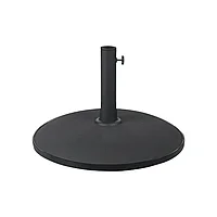 Baza de umbrela neagra de ciment pakoworld 50kg D58cm