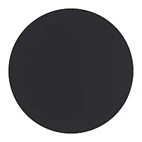 Placă de masă Scenic pakoworld Werzalit neagră Φ70cm, 35mm grosime 70x70