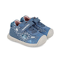 Adidasi primii pasi pentru copii biomecanics 241109, albastru (marime: 19 (11,6-12,1 cm))