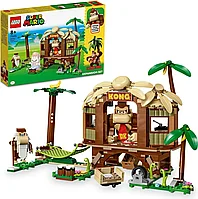 LEGO Super Mario 71424 - Set de extindere - Casa din copac a lui Donkey Kong (555 piese)
