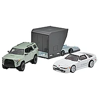 Set 2 masinute - Toyota 4Runner 2018 si Toyota Supra 1989 - 1/64 Hot Wheels Premium
