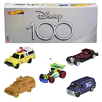 Set 5 masinute Disney 100 - 1/64 Hot Wheels Premium